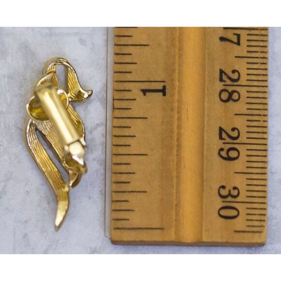 Vintage Royalty Serpent Rhinestones Clip On Earrings - CK1 - Picture 2 of 2